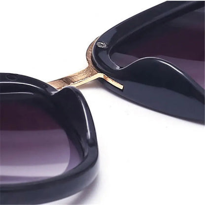 BelleVision Oversized Cat-Eye Sunglasses