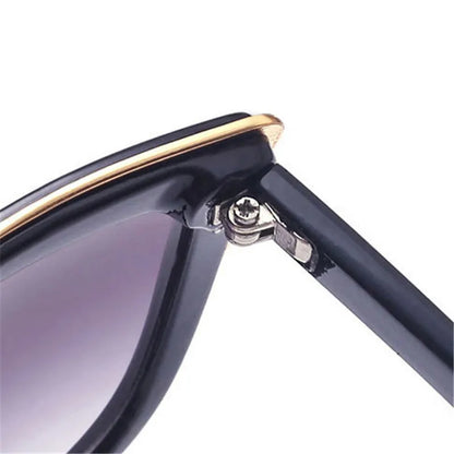 BelleVision Oversized Cat-Eye Sunglasses