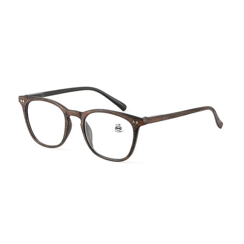 BelleVision Wood-Style Reading Glasses
