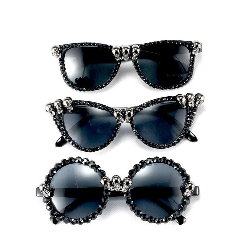BelleVision Gothic Cat-Eye Sunglasses