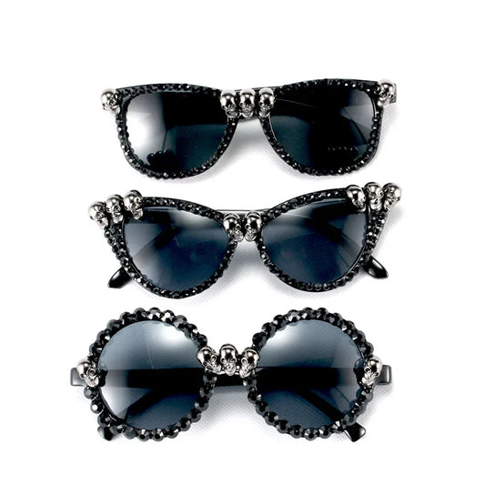 BelleVision Gothic Cat-Eye Sunglasses