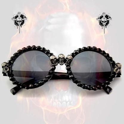 BelleVision Gothic Cat-Eye Sunglasses