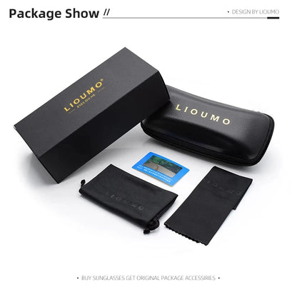 BelleVision Gradient Polarized Square Sunglasses