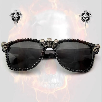 BelleVision Gothic Cat-Eye Sunglasses